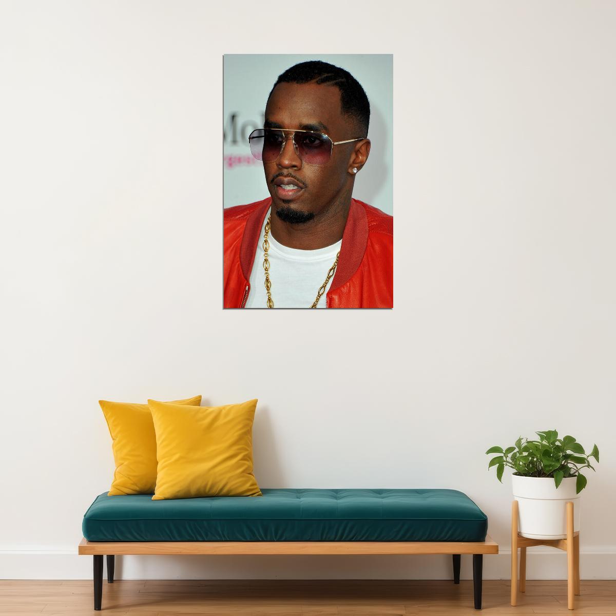 Puff Daddy Music Artist Songwriter Singer Poster Wall Art Print Home Wall Decor