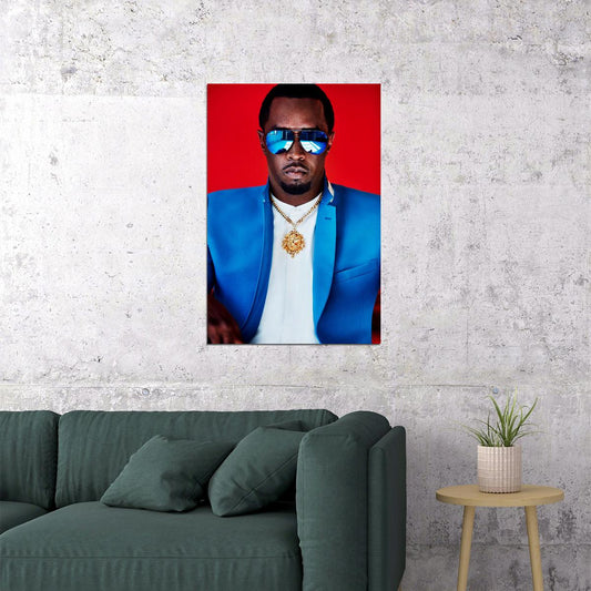 Puff Daddy Singer Entrepreneur Artist Poster Wall Art Print Home Wall Decor