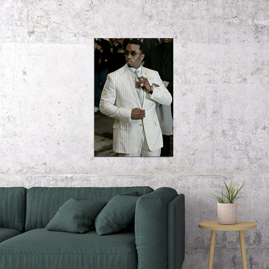 Puff Daddy Musıc Rap Artist Singer Poster Wall Art Print Home Wall Decor