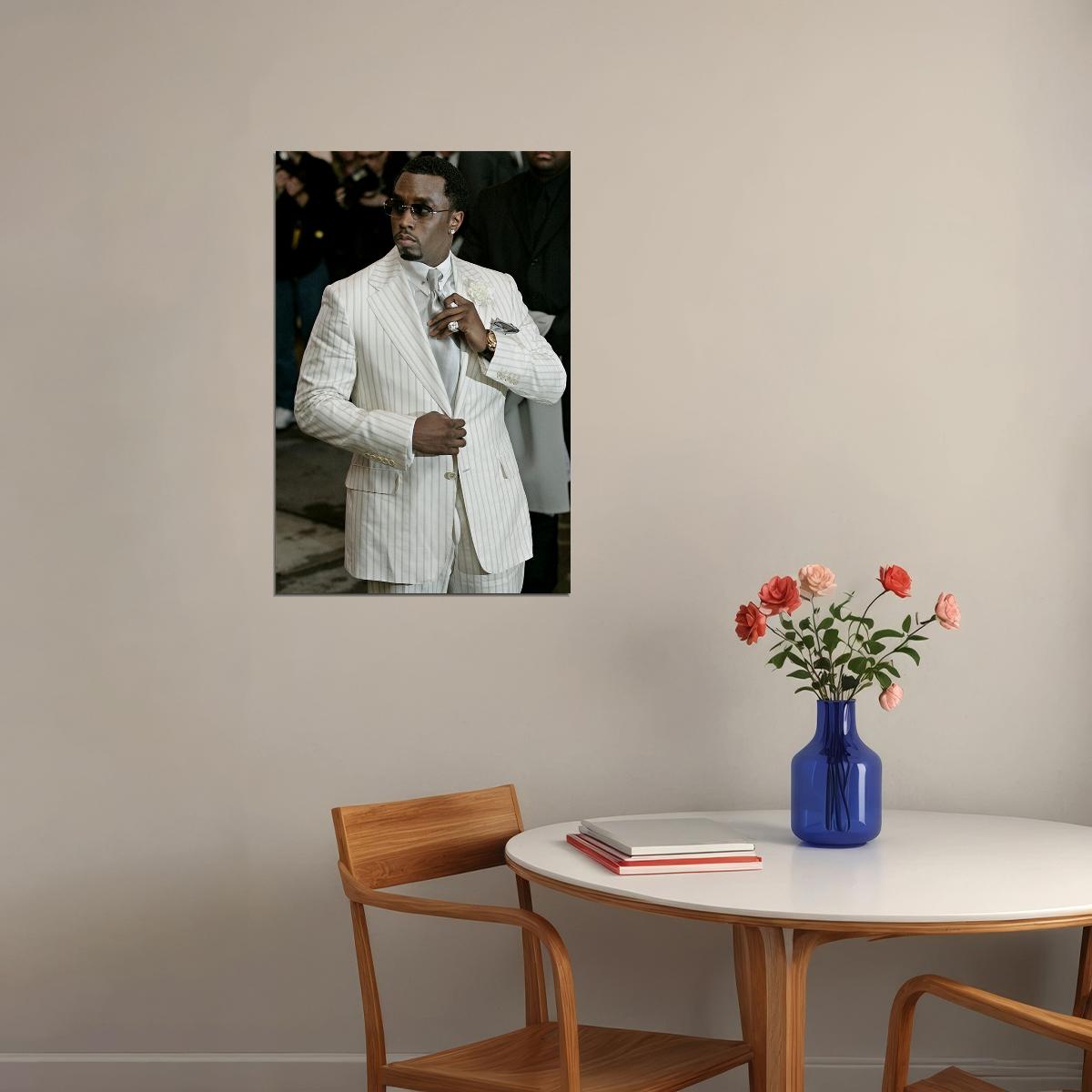 Puff Daddy Musıc Rap Artist Singer Poster Wall Art Print Home Wall Decor
