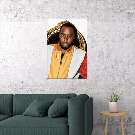 Puff Daddy Musıc Rap Artist Singer Poster Wall Art Print Home Wall Decor