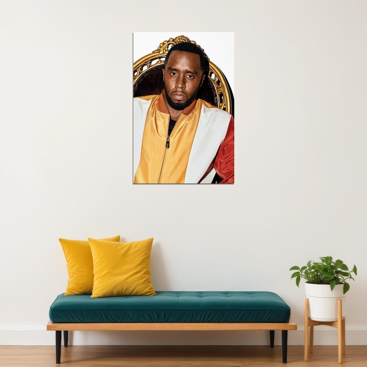Puff Daddy Musıc Rap Artist Singer Poster Wall Art Print Home Wall Decor