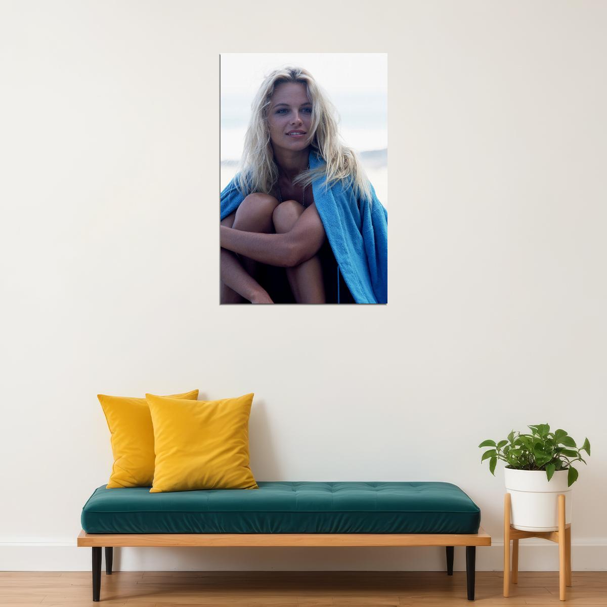 Pamela Anderson Sexy Model Writer Poster Wall Art Print Home Wall Decor