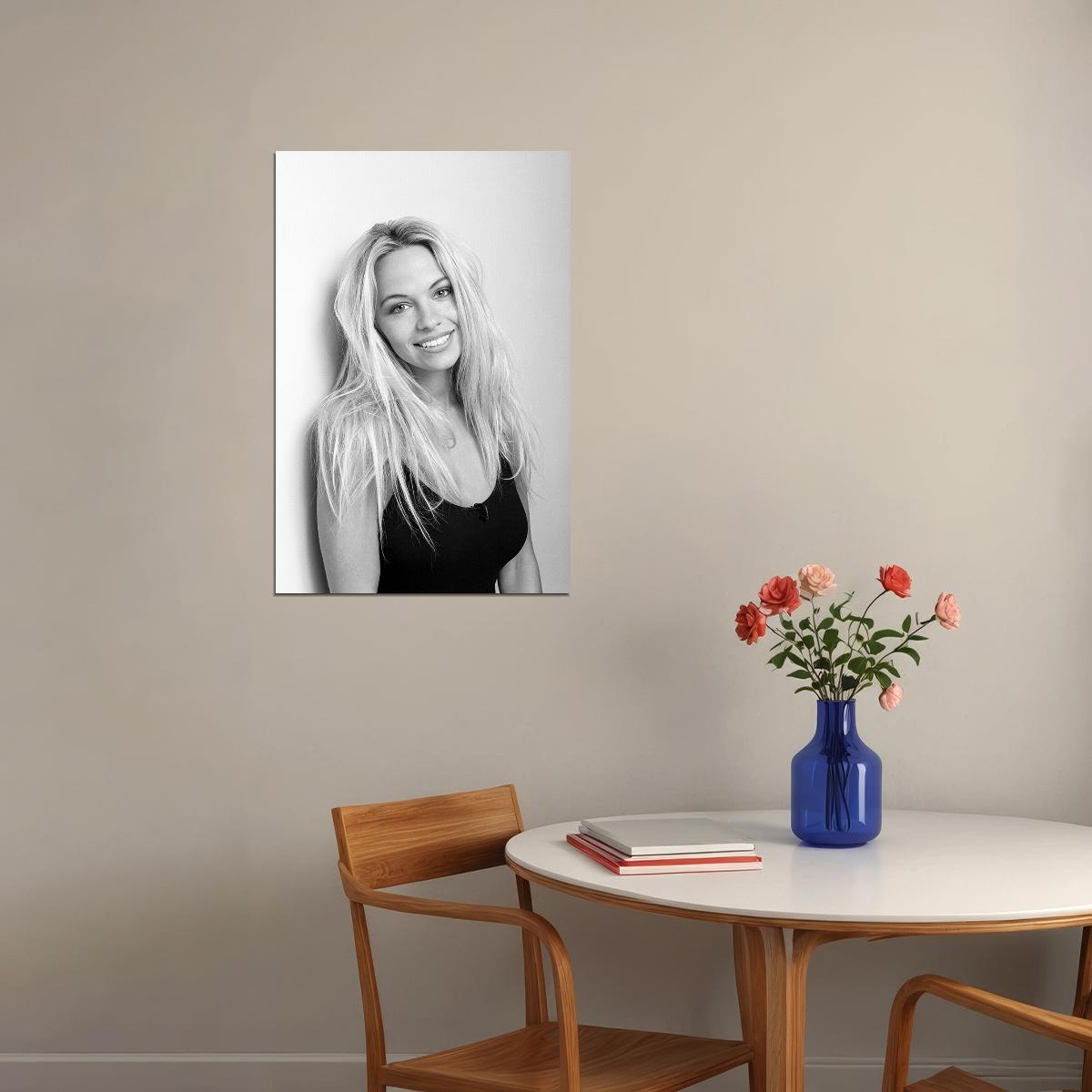 Pamela Anderson Sexy Model Writer Poster Wall Art Print Home Wall Decor