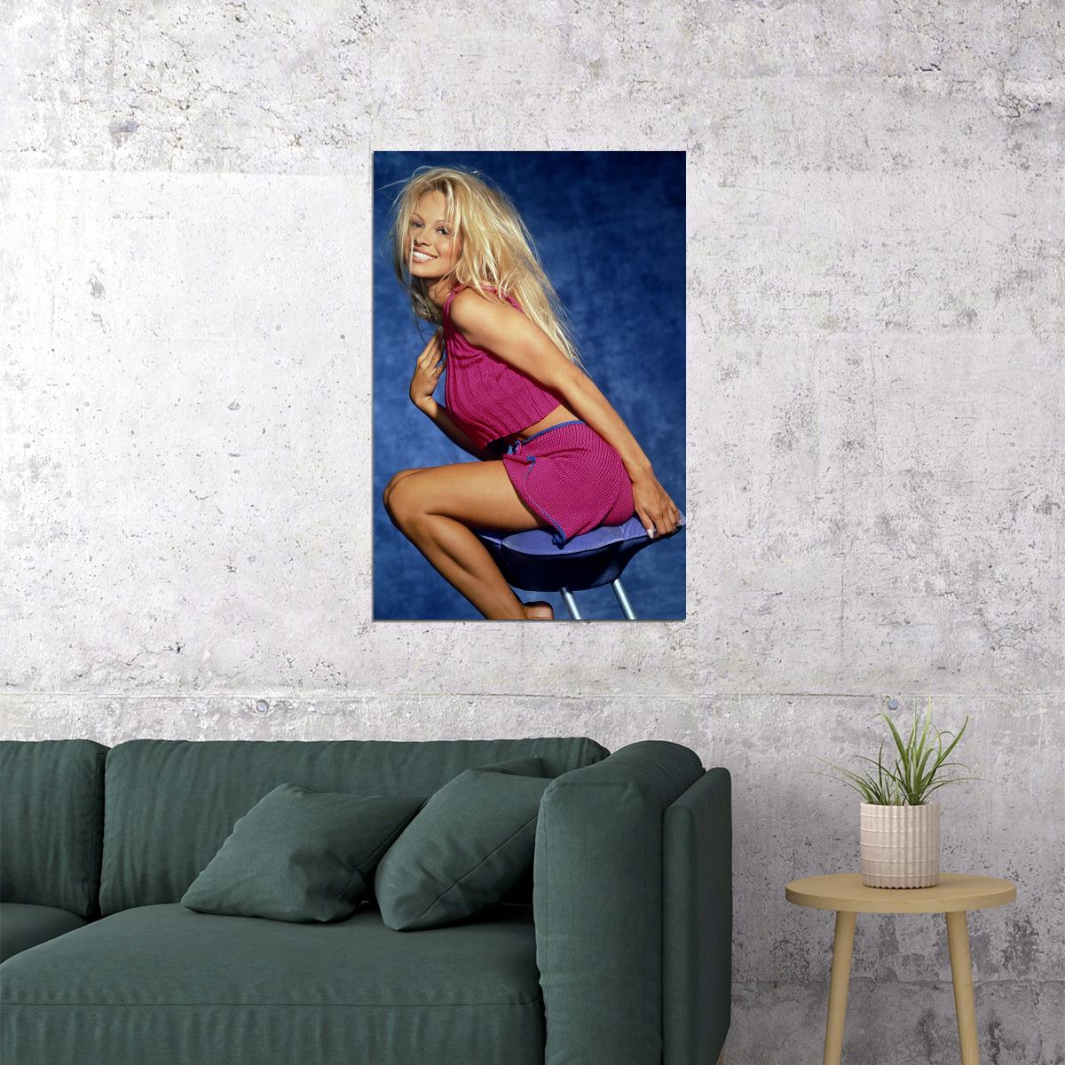 Pamela Anderson Sexy Model Artist Actor Poster Wall Art Print Home Wall Decor