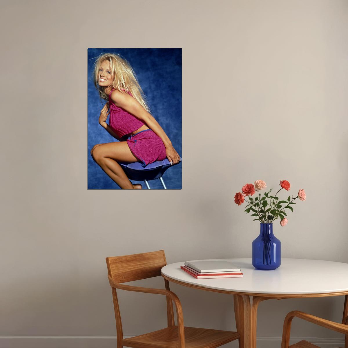 Pamela Anderson Sexy Model Artist Actor Poster Wall Art Print Home Wall Decor