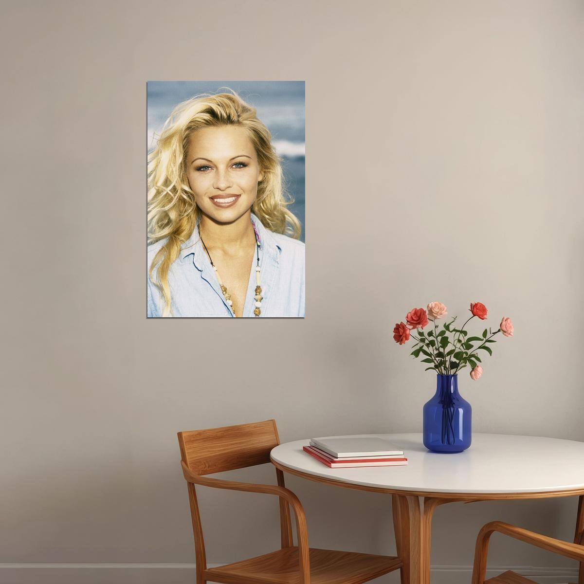 Pamela Anderson Sexy Model Actor Artist Poster Wall Art Print Home Wall Decor