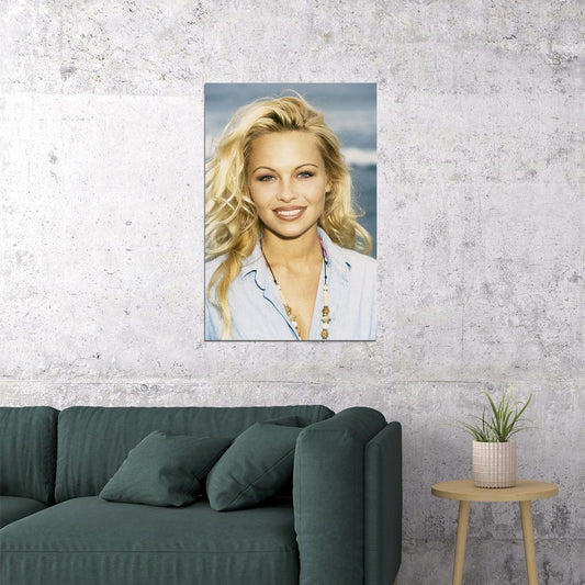 Pamela Anderson Sexy Model Actor Artist Poster Wall Art Print Home Wall Decor