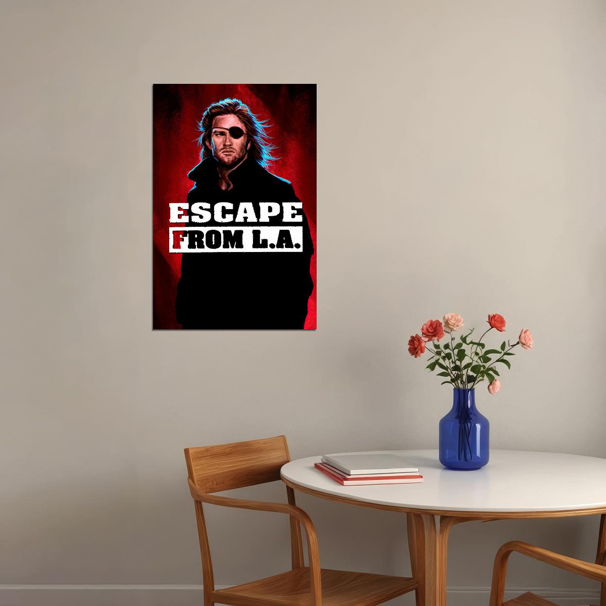 Escape From La Movie Snake Is Back Adventure Poster Wall Art Print Home Wall Decor