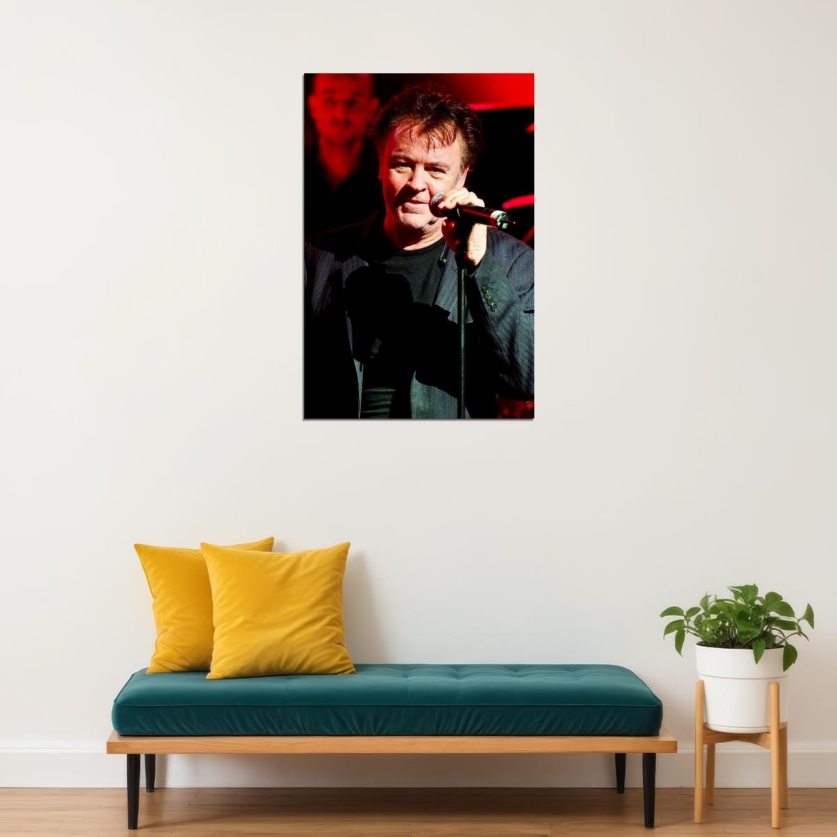 Paul Young British Singer Musician Poster Wall Art Print Home Wall Decor
