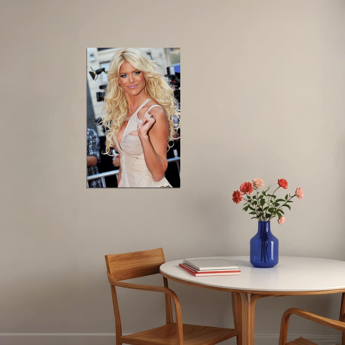 Victoria Silvstedt Sexy Female Model Artist Actor Poster Wall Art Print Home Wall Decor