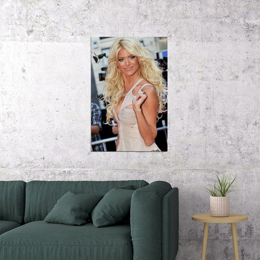 Victoria Silvstedt Sexy Female Model Artist Actor Poster Wall Art Print Home Wall Decor
