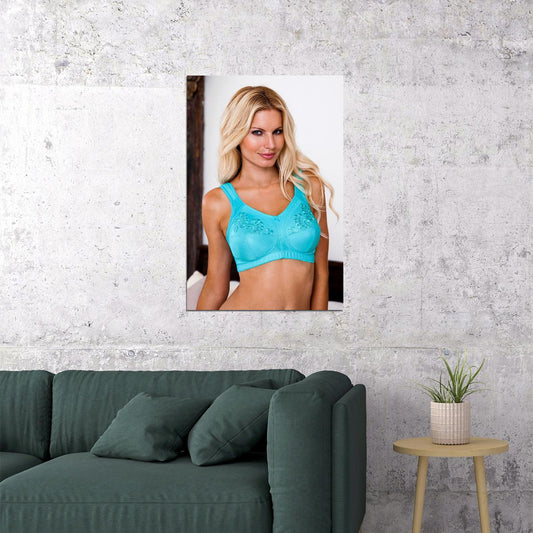 Angela Marcello Sexy Model Vintage Poster Wall Art Print Home Wall Decor