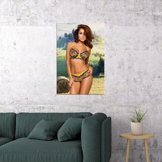 Natalia Siwiec Sexy Female Model Poster Wall Art Print Home Wall Decor