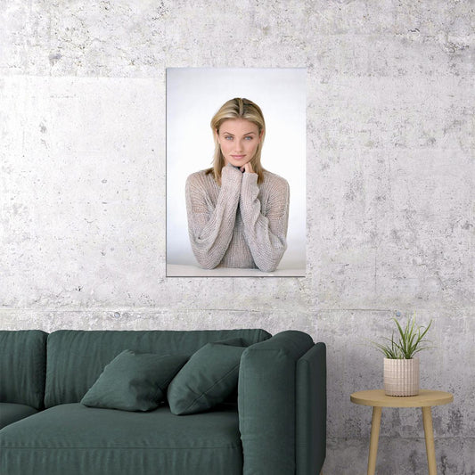 Cameron Diaz Fashion Model Actress Poster Wall Art Print Home Wall Decor