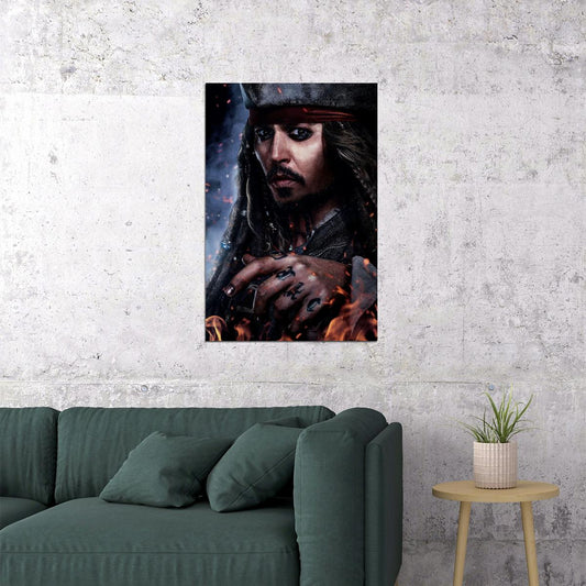 Pirates Of Carribean Movie Fictional Characters Poster Wall Art Print Home Wall Decor