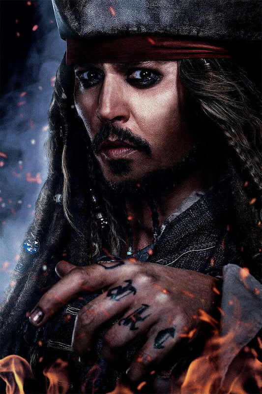 Pirates Of Carribean Movie Fictional Characters Poster Wall Art Print Home Wall Decor
