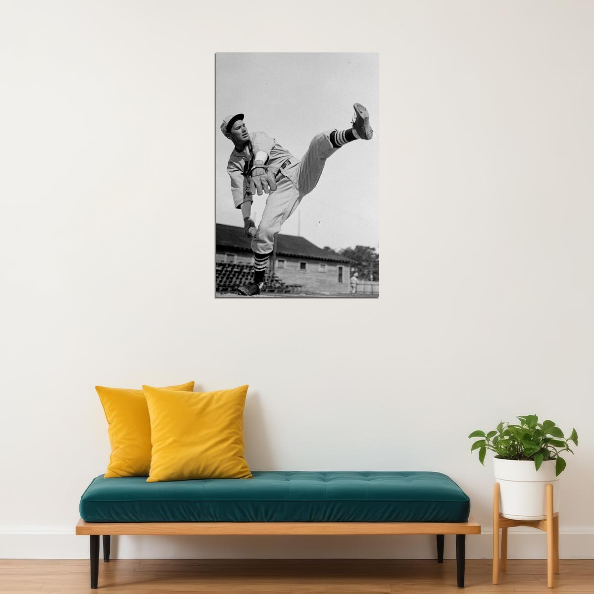 Dizzy Dean Sport Atlethe Poster Wall Art Print Home Wall Decor