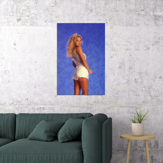 Pam Anderson Sexy Cowgirl Artist Actor Poster Wall Art Print Home Wall Decor