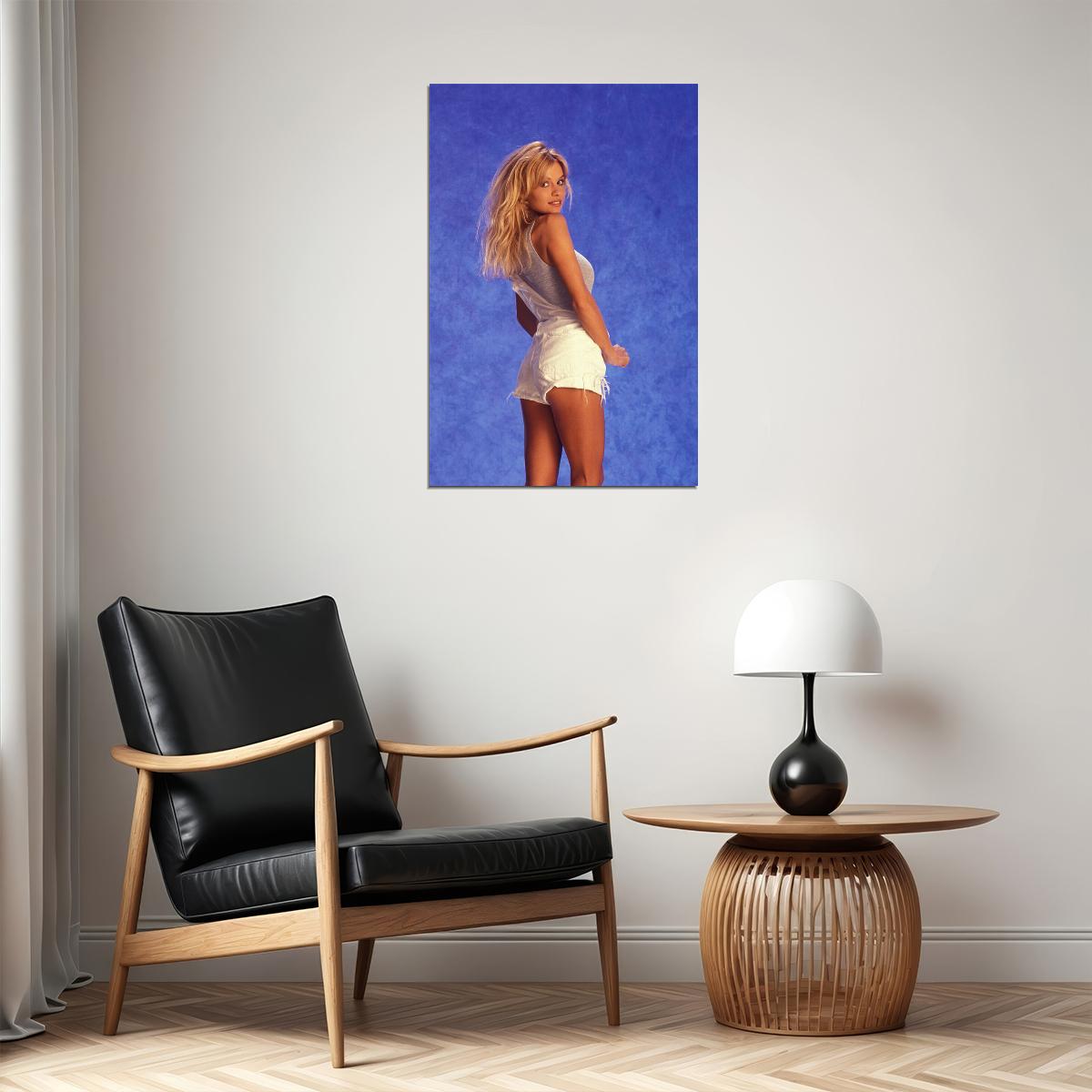 Pam Anderson Sexy Cowgirl Artist Actor Poster Wall Art Print Home Wall Decor