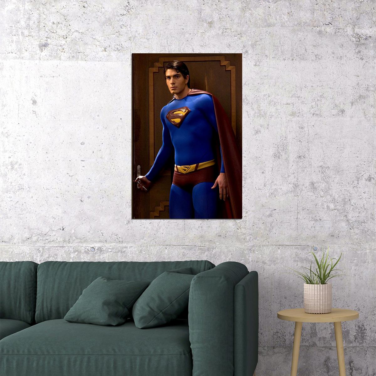 Superman Returns Movie Fantasy Science Fiction Poster Wall Art Print Home Wall Decor
