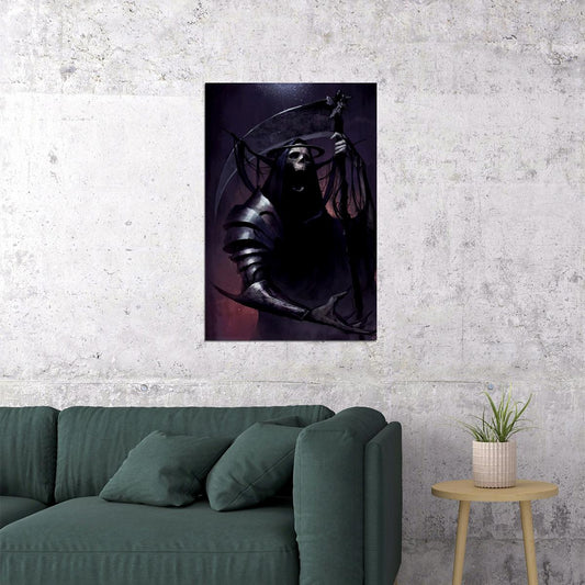 The Reaper Blacklıght And Flocked Horror Poster Wall Art Print Home Wall Decor