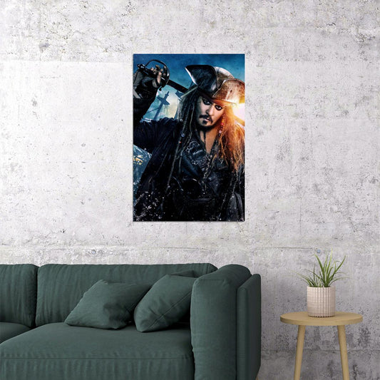 Pirates Of Carribean Dead Man's Chest Movie Poster Wall Art Print Home Wall Decor