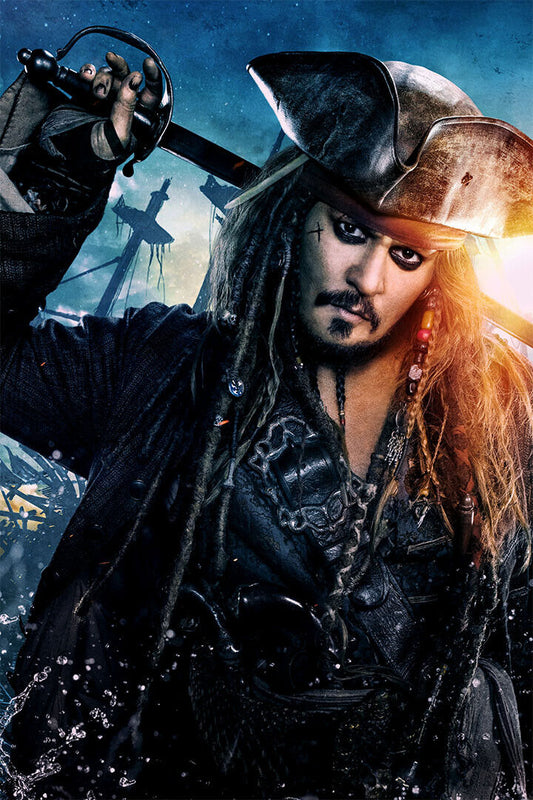 Pirates Of Carribean Dead Man's Chest Movie Poster Wall Art Print Home Wall Decor