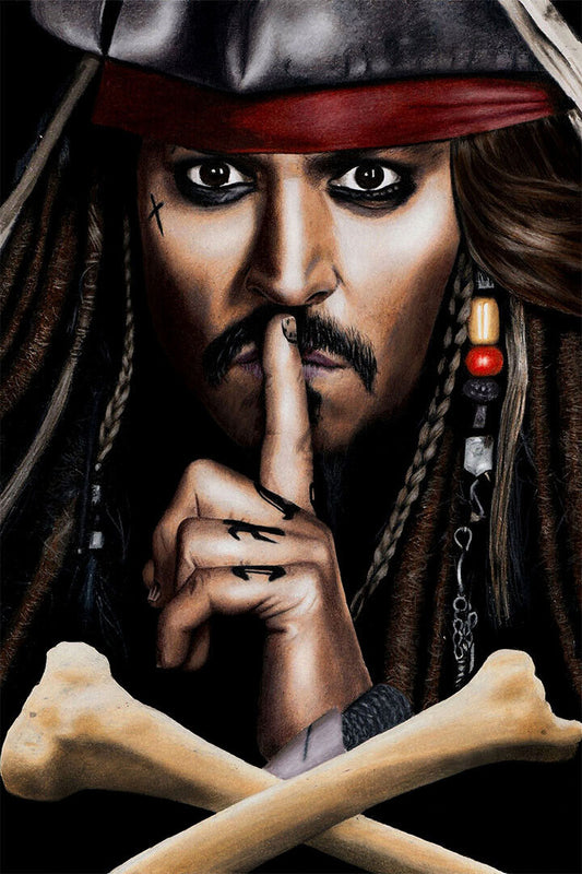 Pirates Of Carribean Dead Man's Chest Movie Poster Wall Art Print Home Wall Decor