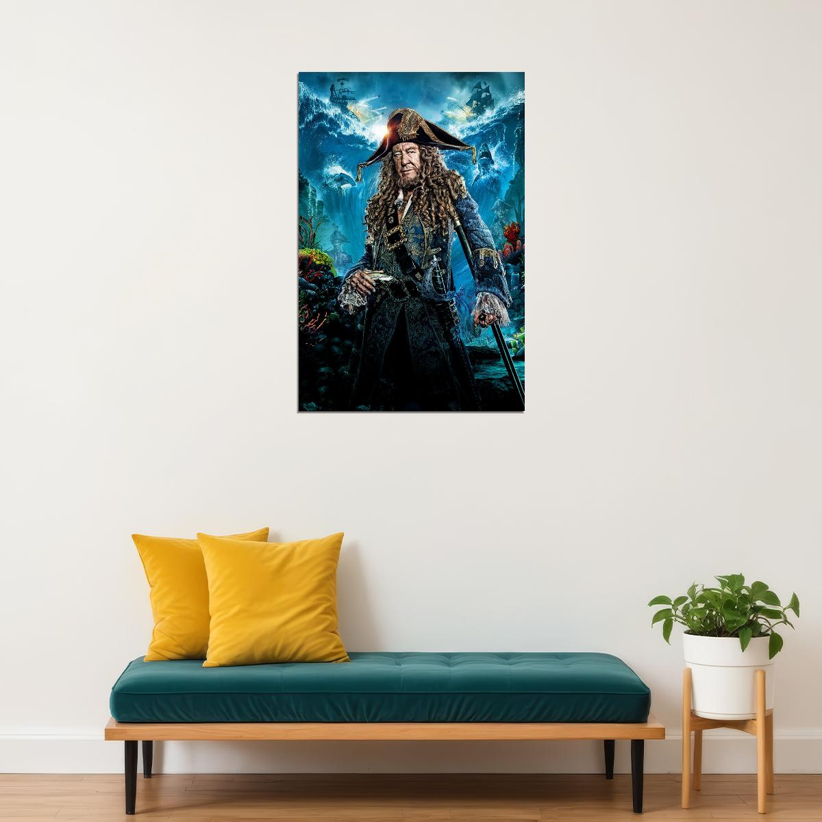 Pirates Of Caribbean Movie Action Excitement Poster Wall Art Print Home Wall Decor