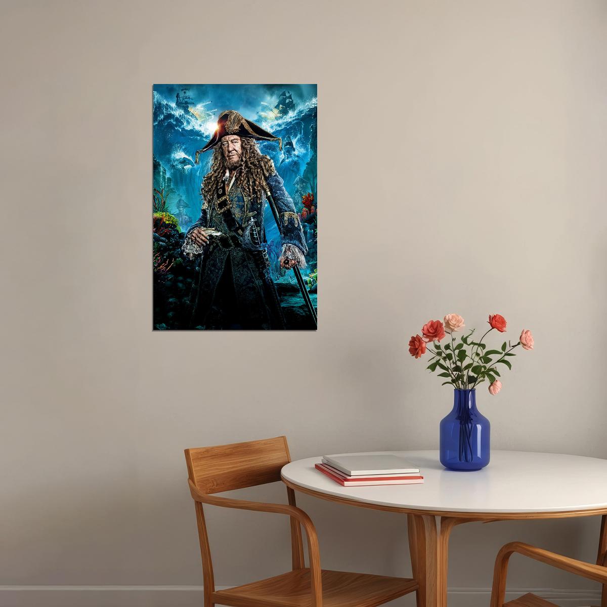 Pirates Of Caribbean Movie Action Excitement Poster Wall Art Print Home Wall Decor