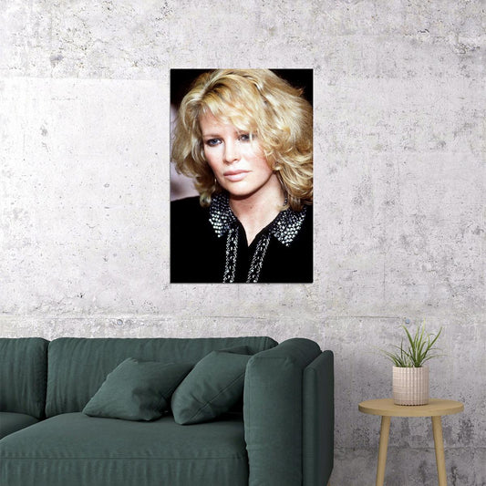 Movie Actress And Model Kim Basinger Posed Poster Wall Art Print Home Wall Decor