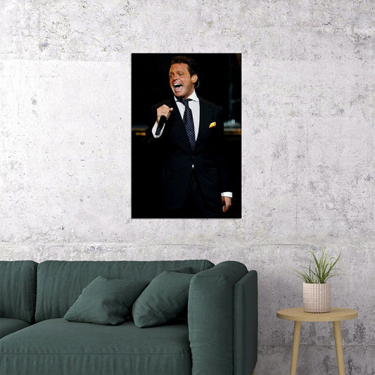 Luis Miguel Latin Male Singer Music Event Singing Poster Wall Art Print Home Wall Decor