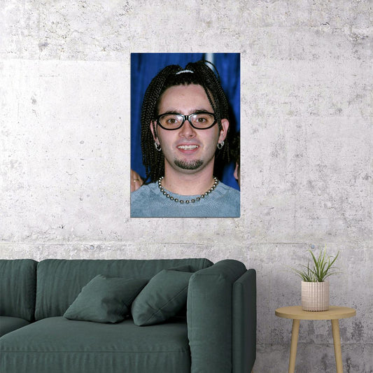 Chris Kirkpatrick Musician Poster Wall Art Print Home Wall Decor