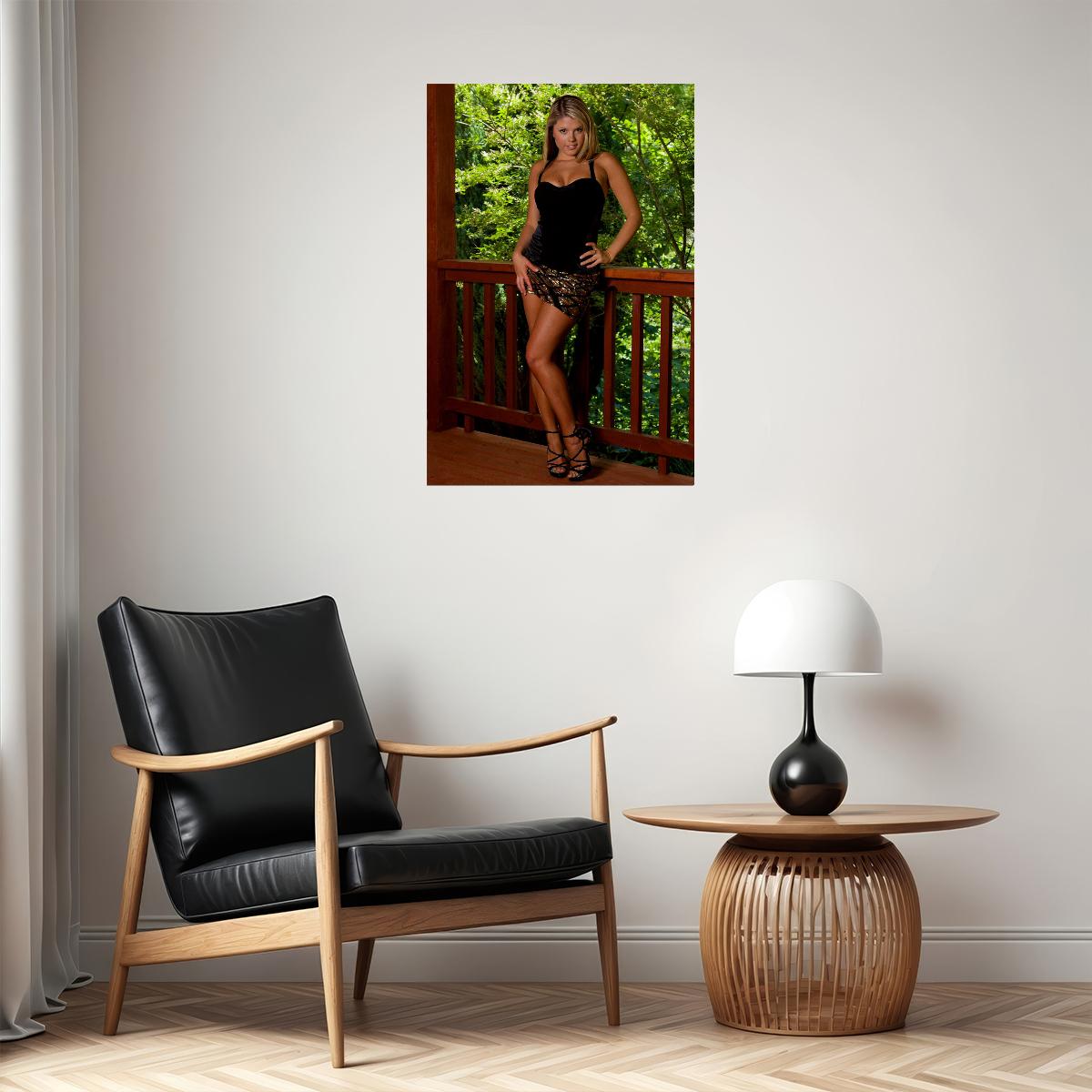 Sherri Chanel Sexy Hot Female Model Poster Wall Art Print Home Wall Decor