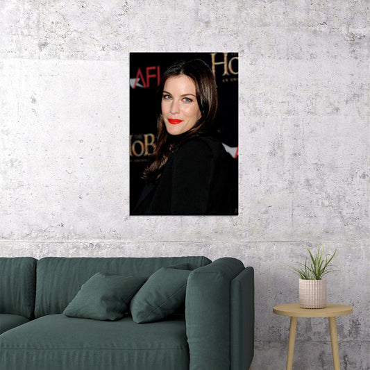 Liv Tyler Cute Female Model Poster Wall Art Print Home Wall Decor