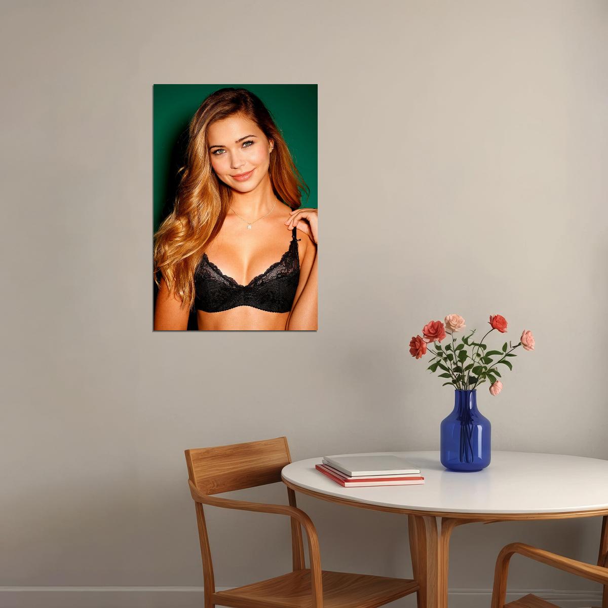 Sandra Kubicka Sexy Cute Female Model Poster Wall Art Print Home Wall Decor