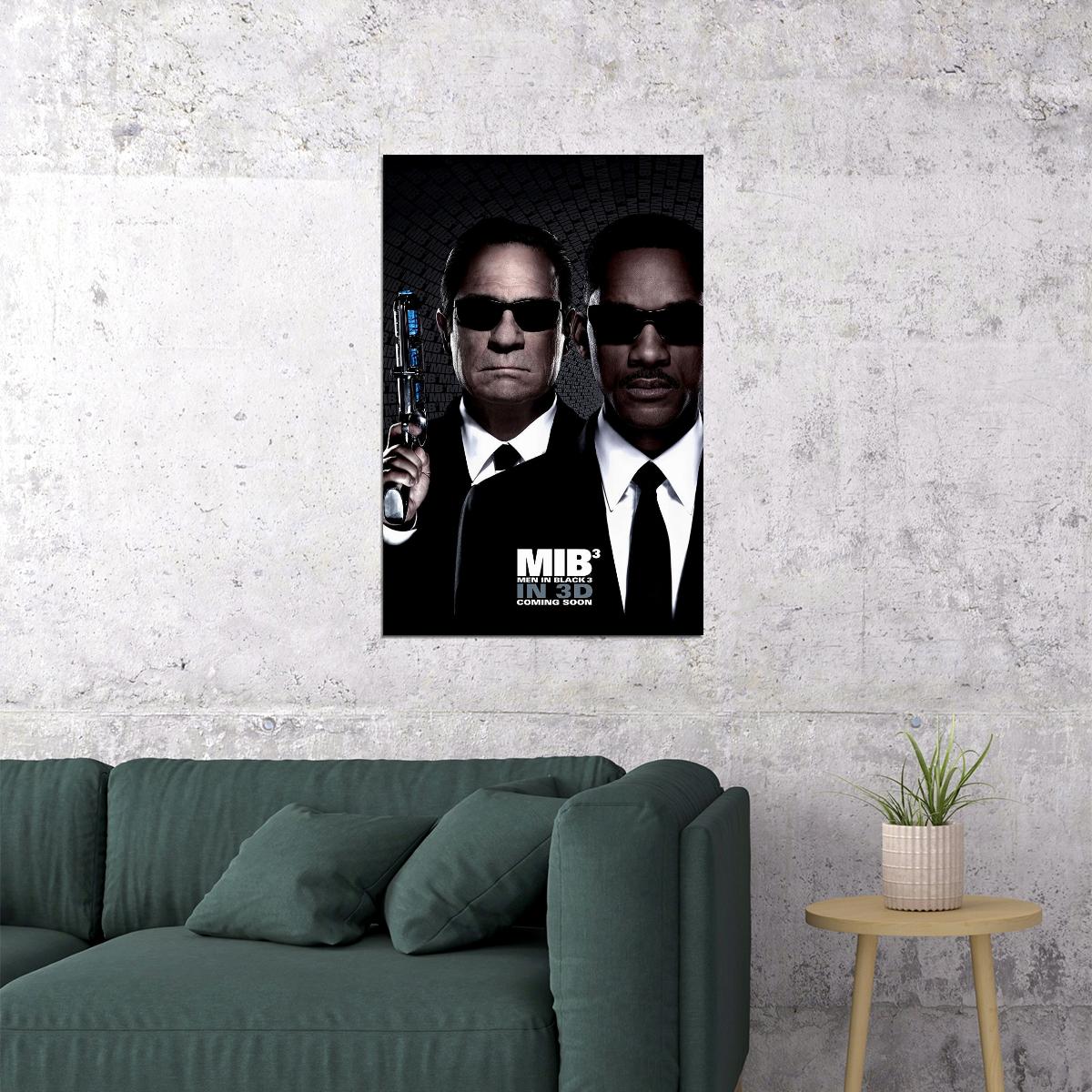 Men In Black Movie Action Adventure Poster Wall Art Print Home Wall Decor
