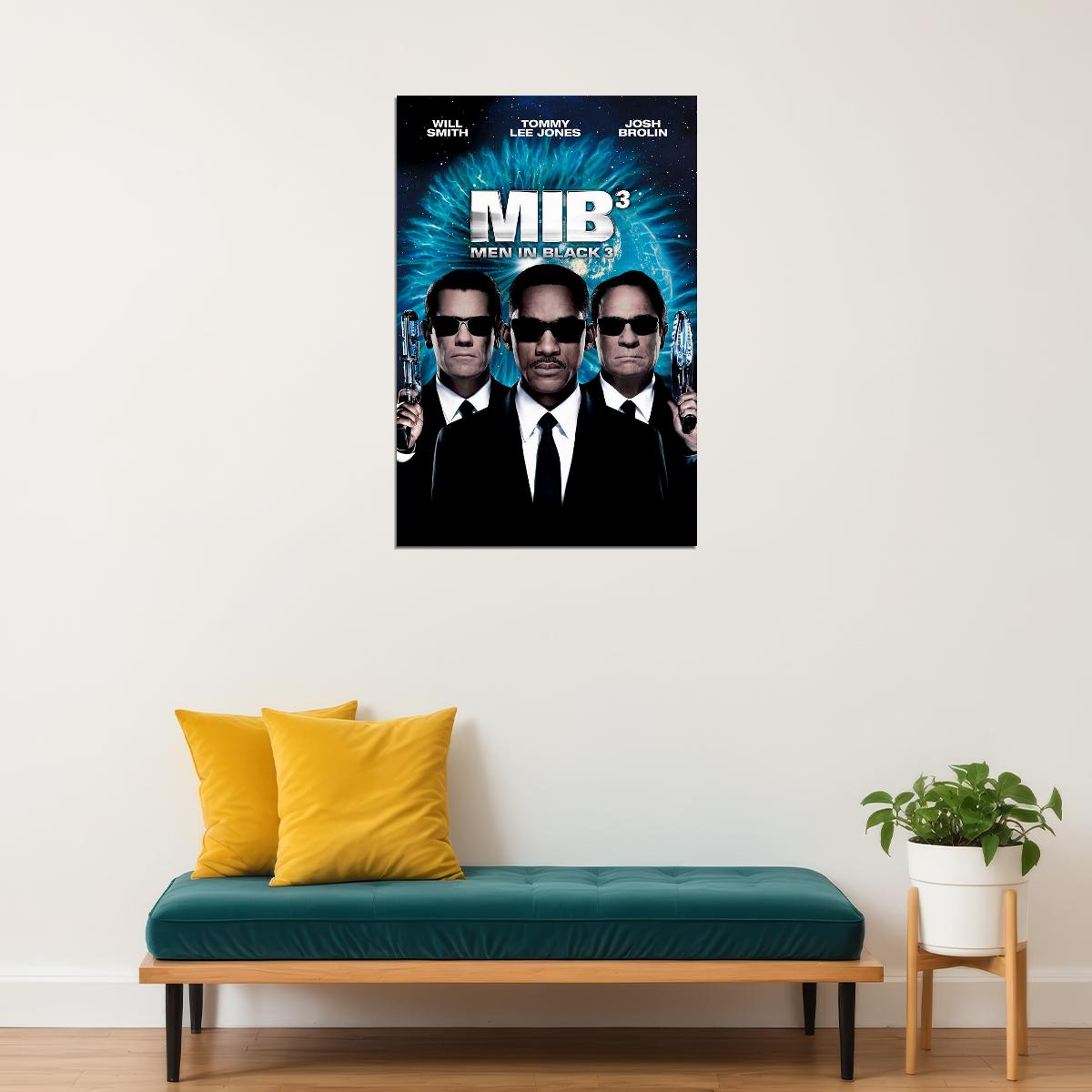 Men In Black Movie Action Fantasy Poster Wall Art Print Home Wall Decor