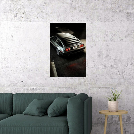 Delorean Dmc 12 Hot Classic Poster Wall Art Print Home Wall Decor