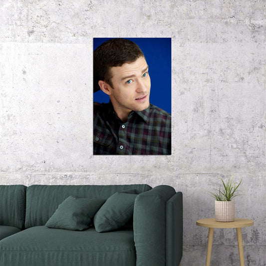 Justin Timberlake Rock Music Singer Cute Poster Wall Art Print Home Wall Decor