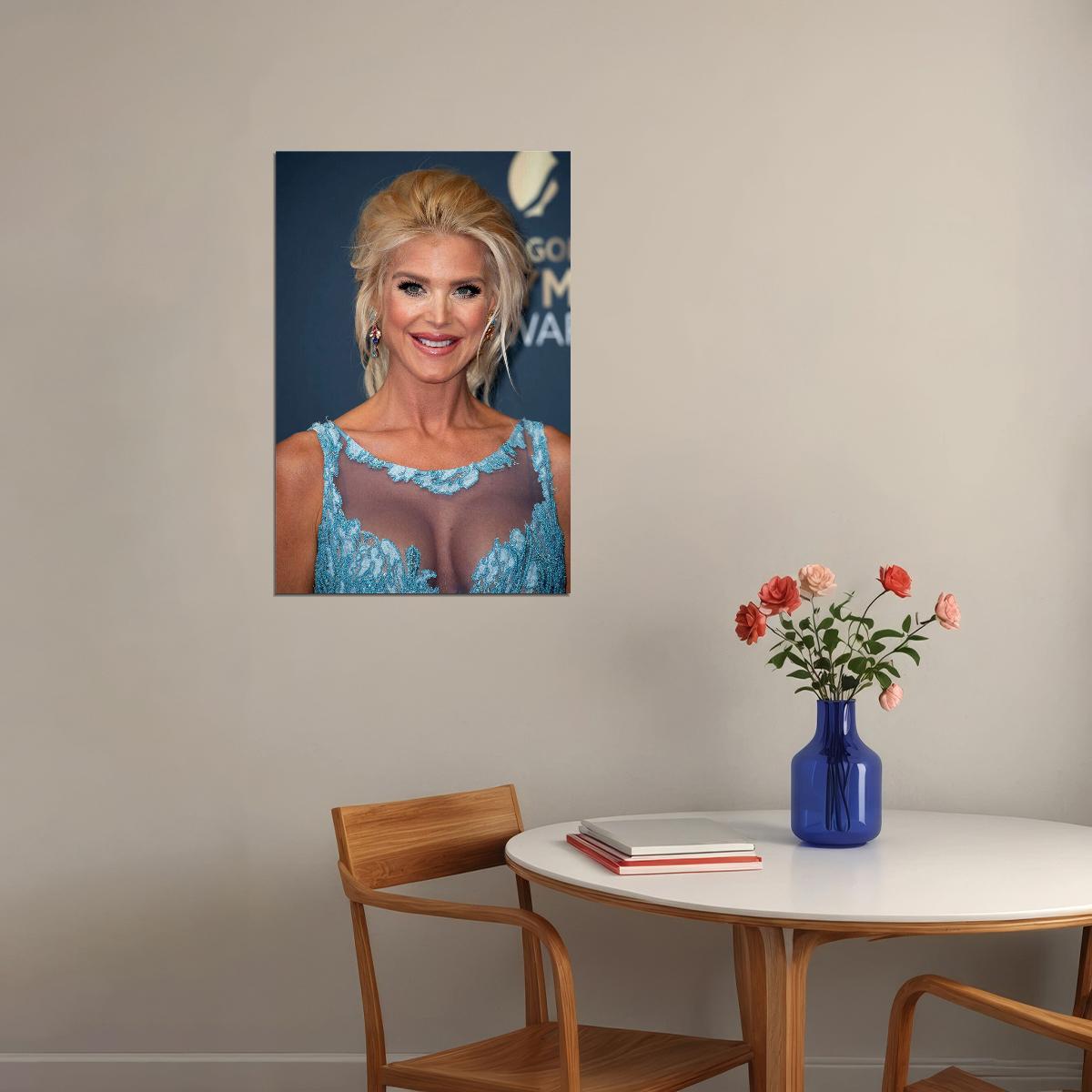 Victoria Silvstedt Sweet Female Model Poster Wall Art Print Home Wall Decor