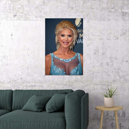 Victoria Silvstedt Sweet Female Model Poster Wall Art Print Home Wall Decor