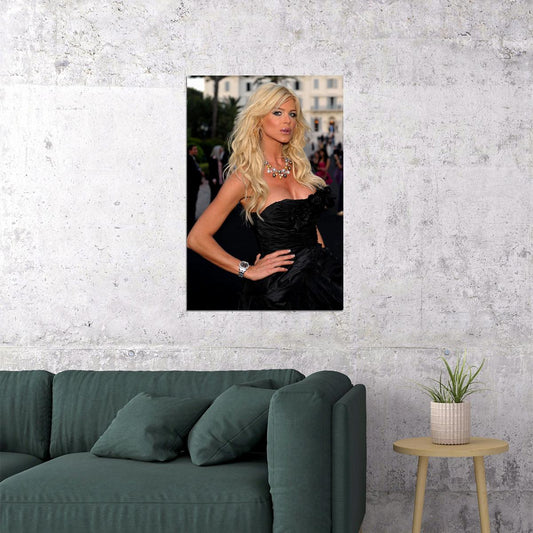 Victoria Silvstedt Best Fashion Model Poster Wall Art Print Home Wall Decor