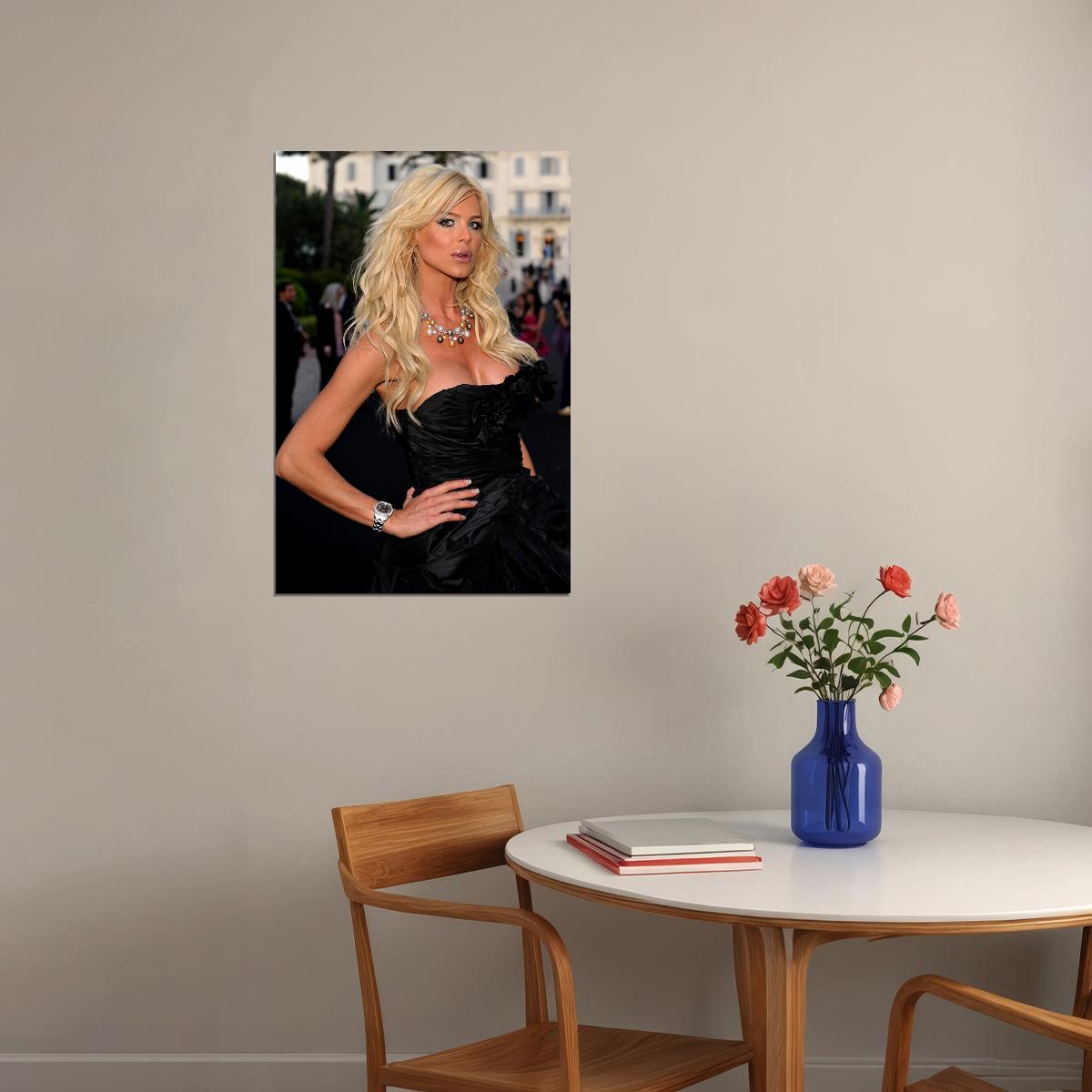 Victoria Silvstedt Best Fashion Model Poster Wall Art Print Home Wall Decor