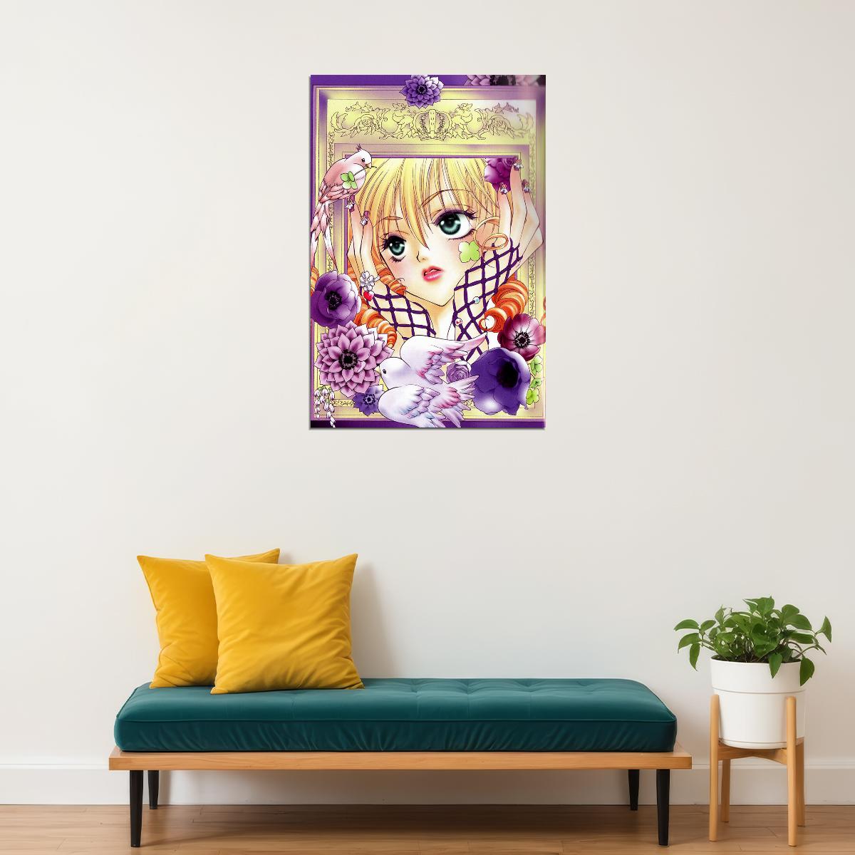 Princess Anime A Rose By Any Poster Wall Art Print Home Wall Decor