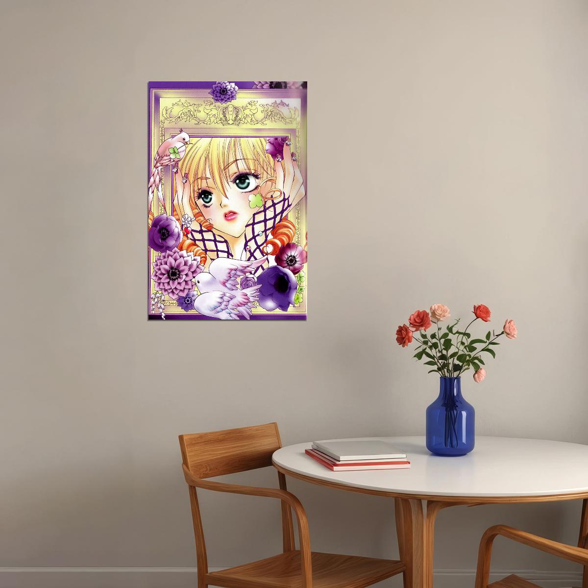 Princess Anime A Rose By Any Poster Wall Art Print Home Wall Decor