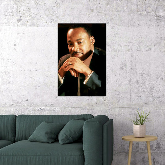 Martin Luther King Jr Sociologist Baptizer Poster Wall Art Print Home Wall Decor