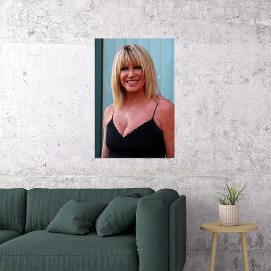 Suzanne Somers Actress Sexy Female Singer Poster Wall Art Print Home Wall Decor