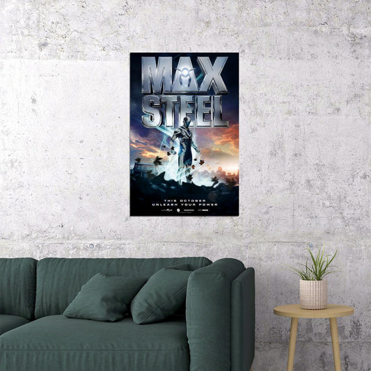 Max Steel Action Adventure Fantasy Poster Wall Art Print Home Wall Decor